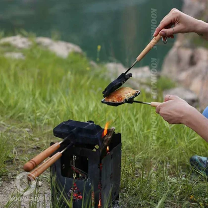 ساندویچ ساز ذغالی LIFE CAMP دو نفره