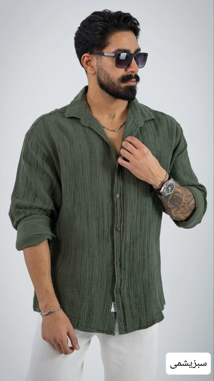 پیراهن وارداتی مردانه شاندیز_کد4635