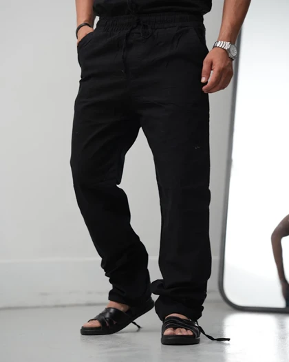 شلوار مردانه لینن کنفی