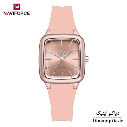 ساعت مچی زنانه برند نیوی فورس مدل Do-NAVIFORCE 5055 بند رابر