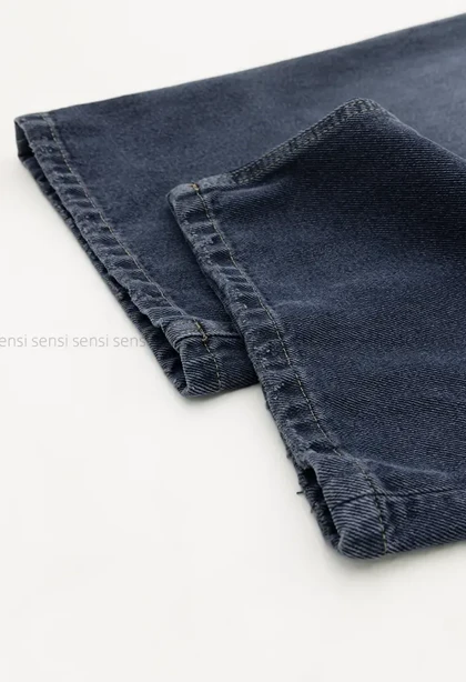 شلوار جین نیم بگ کد1005009