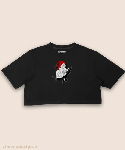 کراپ زنانه طرح ناروتو شخصیت ایتاچی اوچیها کد909