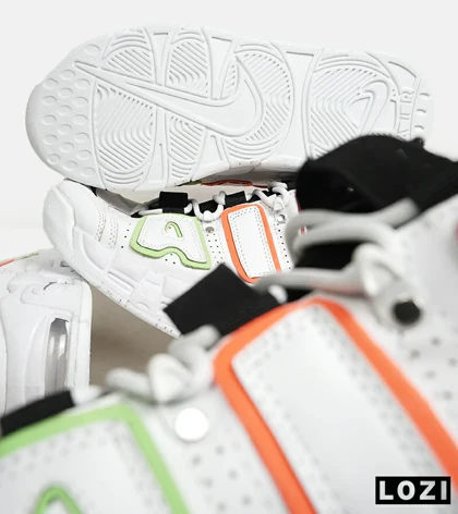 کفش کتانی مردانه و زنانه سفید NIKE Air More Uptempo '96
