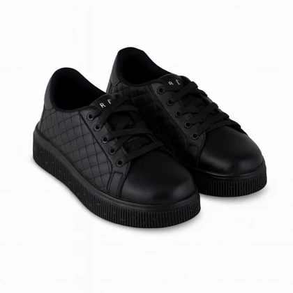 کفش روزمره زنانه چرم رادیس مدل EMZY کد 686-GN