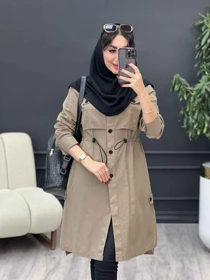 مانتو ژیله جیب نما هلیا