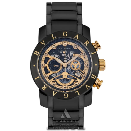 ساعت بولگاری مشکی Bvlgari One Out Of 1000-K