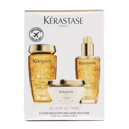 ست مراقبت از مو اورجینال برند Kerastase مدل Elixir Ultime Hair Care Set