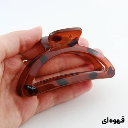کلیپس دخترانه مدل نیم دایره خال‌خالی
