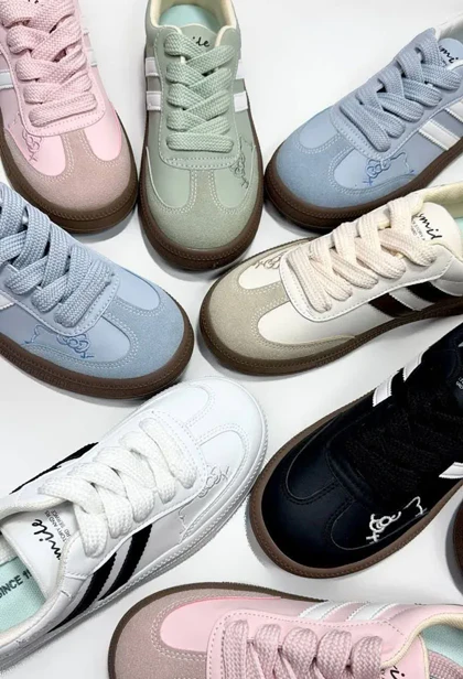 کفش کتانی زنانه YE Adidas Samba Kitty