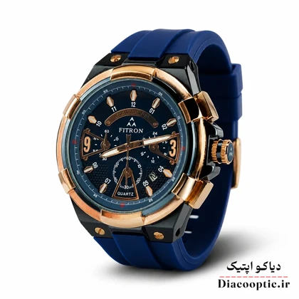ساعت مچی مردانه سه موتور برند فیترون مدل Do1273 بند رابر