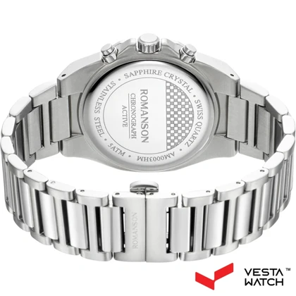ساعت مچی مردانه رومانسون ROMANSONمدل RM4BS003QMWWA12W-W