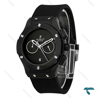 ساعت هوبلو زنانه مشکی سه موتوره Hublot-8041-L