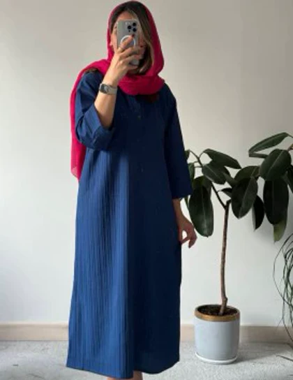 مانتو کفتان دو دگمه