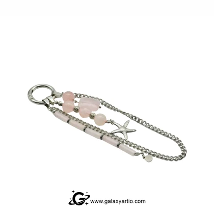 چارم سنگی رز کوارتز