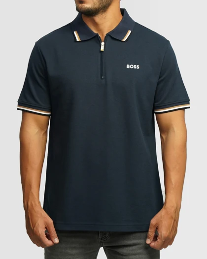 پولوشرت نیم زیپ