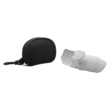 پد محافظ و ضد لغزش دست سیلیکونی مدل Max Grip Pad-404K1331 بسته دو عددی کیف دار