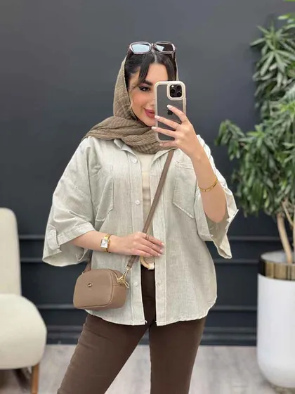 شومیز راه راه نگار