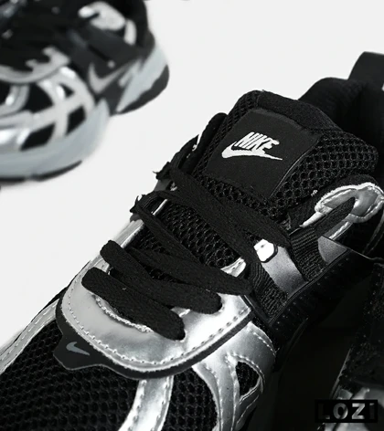 کفش کتانی مردانه و زنانه مشکی طوسی Nike cushlon مدل 7282