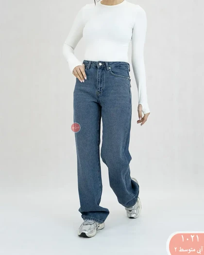 شلوارجین نیم بگ رویال 1021