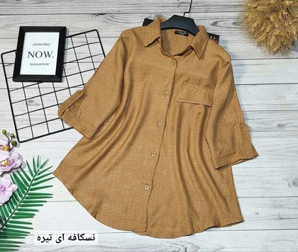 شومیز پاگون دار کد 50182