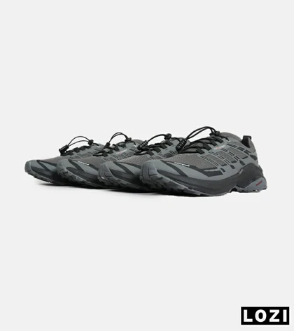 کفش کتانی مردانه و زنانه مشکی خاکستری مدل HUMTTO waterproof