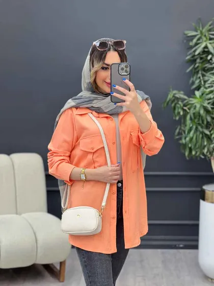 مانتو دو جیب پیله آرتمیس