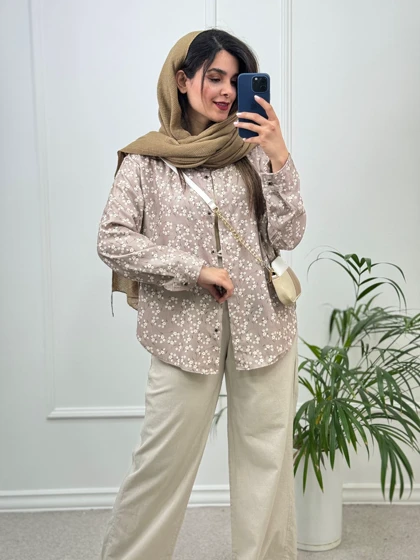 مانتو شومیزی کبریتی بهاری