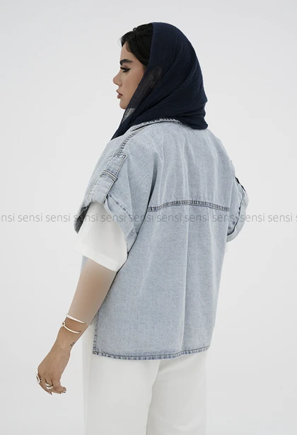 وست زنانه کیمونو آستین پاگن کد1006627