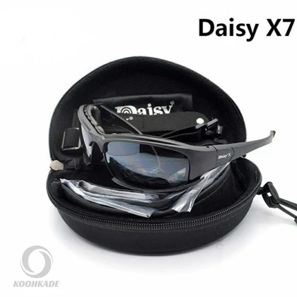 عینک DAISY 4 لنز پد دار مدل X7