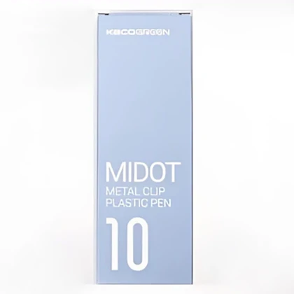 خودکار ژله ای مشکی کاکو KACO مدل k1025 با نوک 0.5 میلی متری 10 عددی
