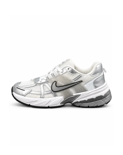 کفش کتانی مردانه نایکیv2k رنگ سفید نقره ای Nike V2k