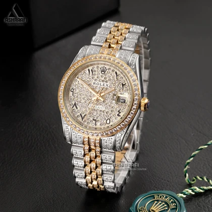 ساعت رولکس فول نگین Rolex Datejust Full Diamond-SG