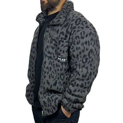 سویشرت تدی مدل پلنگی