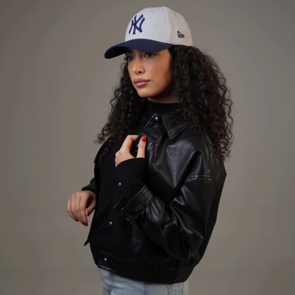 کت پاکتی چرم