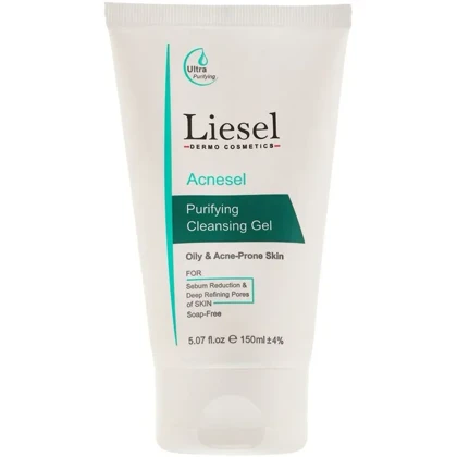 ژل شستشوی صورت پوست چرب لایسل Acnesel حجم 150میل