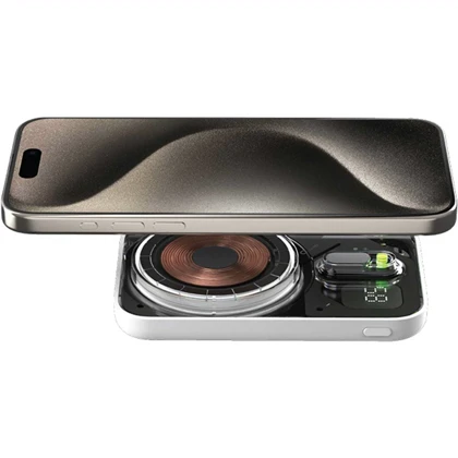 پاوربانک وایرلس 15 وات و تایپ سی 20 وات 5000 مومکس IP126W