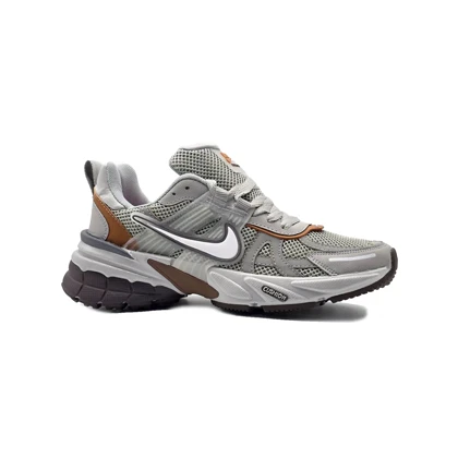 کفش و کتانی زنانه و دخترانه مدل نایک کوشلون NIKE V2K رنگ طوسی نباتی کد 41725