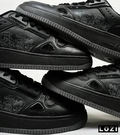 کفش کتانی مردانه مشکی NIKE AirForce Draw
