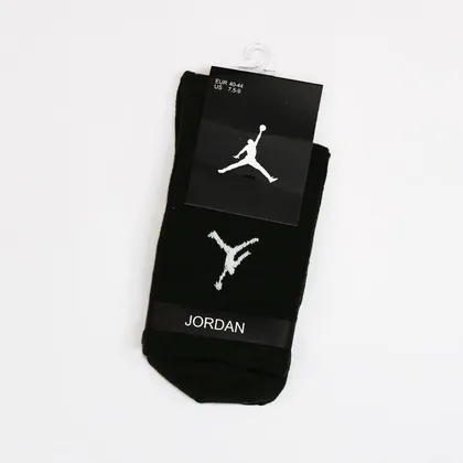 جوراب مردانه ساق‌دار مشکی JORDAN
