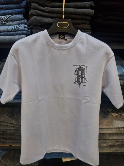 تیشرت مردانه رنگ آبی مازراتی با کیفیت استثنایی سایز L