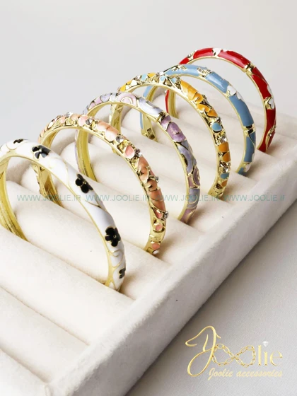 بنگل زنانه میناکاری کدB2128