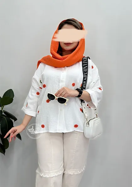 شومیز گلدوزی