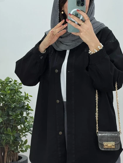 مانتو کتان کاغذی کارن 3(ایراد دار)