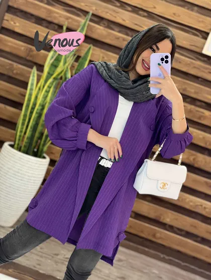 مانتو کتی یقه برگردون