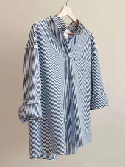 شومیز h&m راه راه