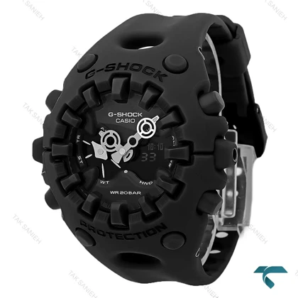 ساعت جیشاک کرونا GA-V01 فول مشکی مردانه GShock-8238-G