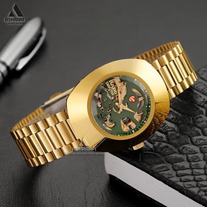 ساعت مردانه تخم مرغی Rado Diastar 836.213.3-GG