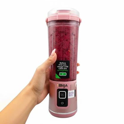 مخلوط کن شارژی نینجا شش تیغه مدل BC151 ظرفیت 0.47 لیتر