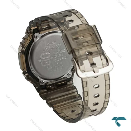 کاسیو جیشاک GA2100 مردانه دودی شیشه رفلکس Casio-7325-G