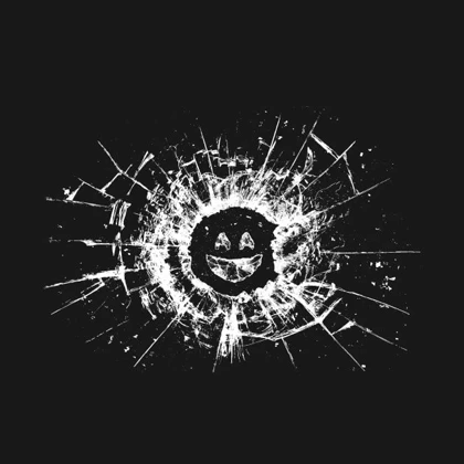 تیشرت بلک میرور | Black Mirror Smile کد 235496